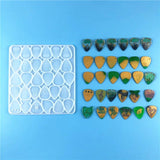 Resin Silicone Mold for Guitar Picks DIY Jewelry Tools