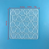 Resin Silicone Mold for Guitar Picks DIY Jewelry Tools