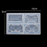 Arrival Game UV Resin Jewelry Molds Keychain DIY Handcraft Jewelry Moulds