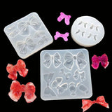 Silicone Butterfly Bow Tie Bow-knot Jewelry Mold for Epoxy Resin