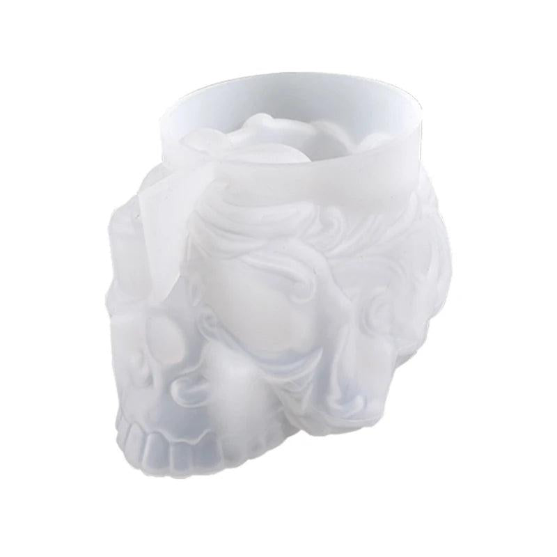 R3MC Flowerpot Silicone Mold Pen Holder Mold Epoxy Resin DIY Jewelry