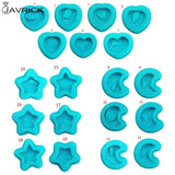 Crystal Resin Casting Mold Druzy Heart Geode Stone Mould