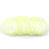 10Pcs Rubber Sealing Ring Chain Strip Conveyor Belt Jewelry Rotary Tumbler