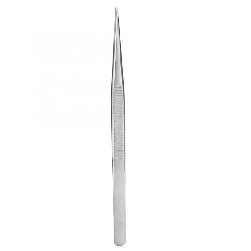 Stainless Steel Jewelry Tweezers Antimagnetic Forcep Watch Repairing Tool