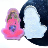 Silicone Mold for Mom Cup Coaster Tray Epoxy Resin DIY Handcraft Jewelry