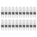 20 Pcs G4 Halogen 20W 12V Light Bulb Clear Lamp for Cooker Lighting