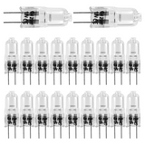 20 Pcs G4 Halogen 20W 12V Light Bulb Clear Lamp for Cooker Lighting