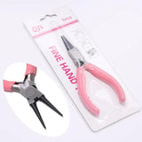 DIY Jewelry Making Pliers Kit - Round Nose, Cutting, Wire Pliers & Long Needle