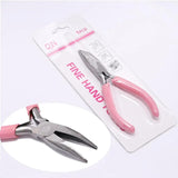 DIY Jewelry Making Pliers Kit - Round Nose, Cutting, Wire Pliers & Long Needle