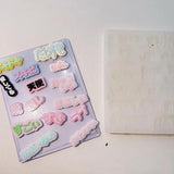 Japanese Words Silicone Epoxy Resin Mold Jewelry Tool