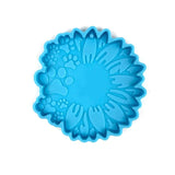 Sunflower Pet Feet Silicone Mold DIY Keychain Pendant Decoration