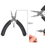 Round Nose Cutting Jewelry Pliers Anti-slip Handle DIY Tools Kit