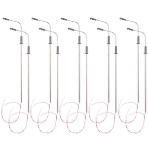 10pcs Model LED Street Lamp Single Head Landscape Lighting