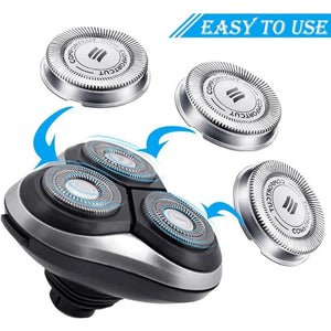 3Pcs SH30 Blade Replacement Head for Series 1000, 2000, 3000