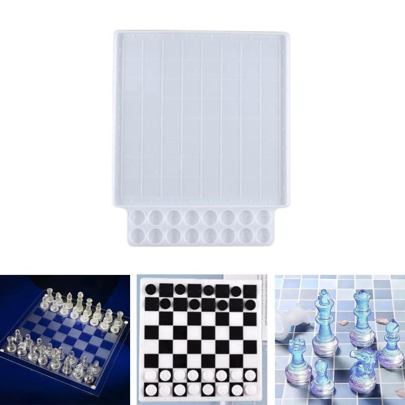 Epoxy Chess Board for Outdoor Games, Kids Adult DIY Projects