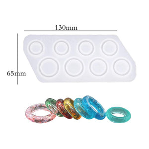 Bohemia Silicone Mold Ring Resin Silicone Mould DIY Epoxy Resin Molds Jewelry