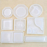 Silicone Mold Ashtray DIY Jewelry Making Beach Island Coastline Resin Molds