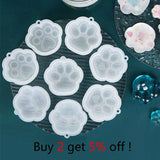 Cat Claw Silicone Mold for Earrings & Pendants