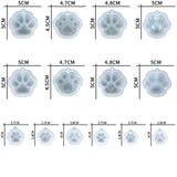 Cat Claw Silicone Mold for Earrings & Pendants