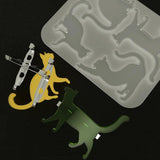 DIY Mini Cat Brooch Silicone Mold 10 PCS - Outfits Decoration