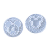 Cartoon Wind Chime Mouse Head Silicone Mould DIY Keychain Jewellery Tools