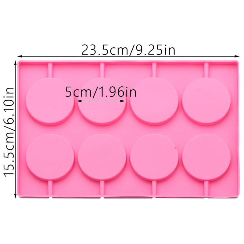 Big Round Ball Silicone Mold for Cake Baking Candy Chocolate Lollipop