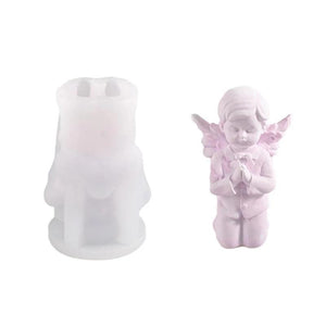 Silicone Angel Mold Epoxy Casting for Home Decors