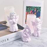 Silicone Angel Mold Epoxy Casting for Home Decors