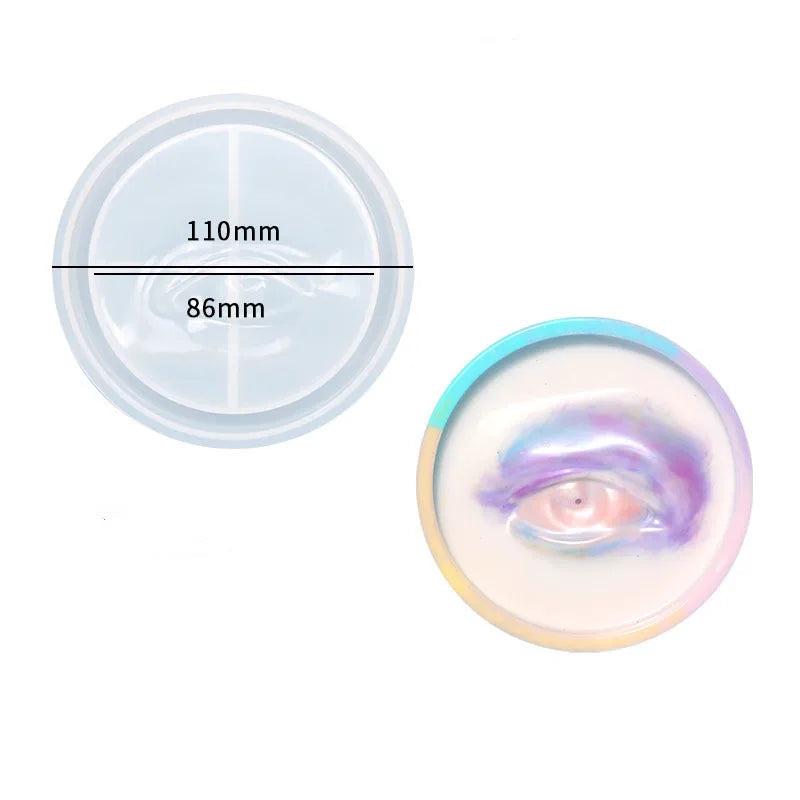Silicone Resin Molds for DIY Aromatherapy Ashtray Plaster