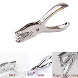 3mm 6mm Single Hole Puncher Jewelry Steel Hand Paper Cutter Scrapbooking Punch