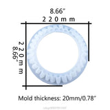 Crystal Crown Tiara Epoxy Resin Mold DIY Craft Tool