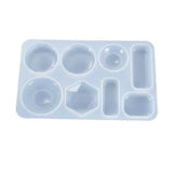 DIY Pendant UV Epoxy Resin Mold Key Chain Silicone Mold Jewelry Making