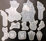 Transparent Silicone Mould Resin Decorative Craft DIY Bookmark