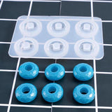 Silicone Jewelry Mold European Spacer Beads DIY