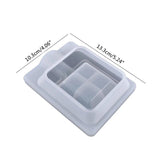 Epoxy Resin Cigar Ashtray Mold DIY Crafts Home Decor Tray Silicone Mould
