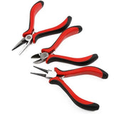 Multi-function Jewelry Pliers Diagonal Long Needle Curved Nose Round Tools