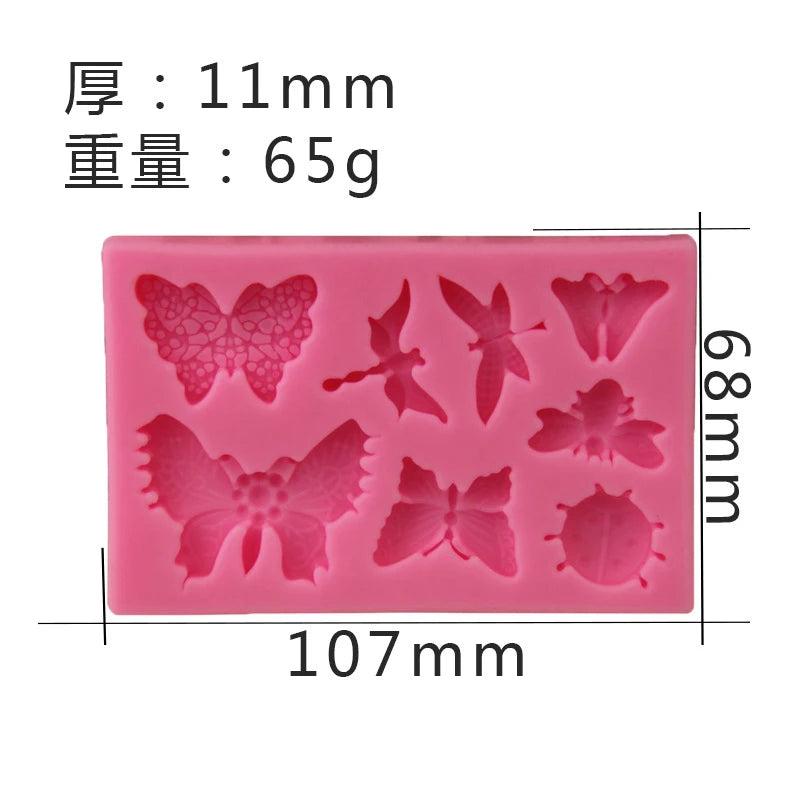 UV Resin Insect Butterfly Dragonfly Mold for DIY Jewelry