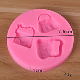 UV Resin Silicone Mold for Hand Bags DIY Jewelry Making