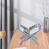 Crystal Silicone Mold Skeleton Bookshelf Holder Ornament