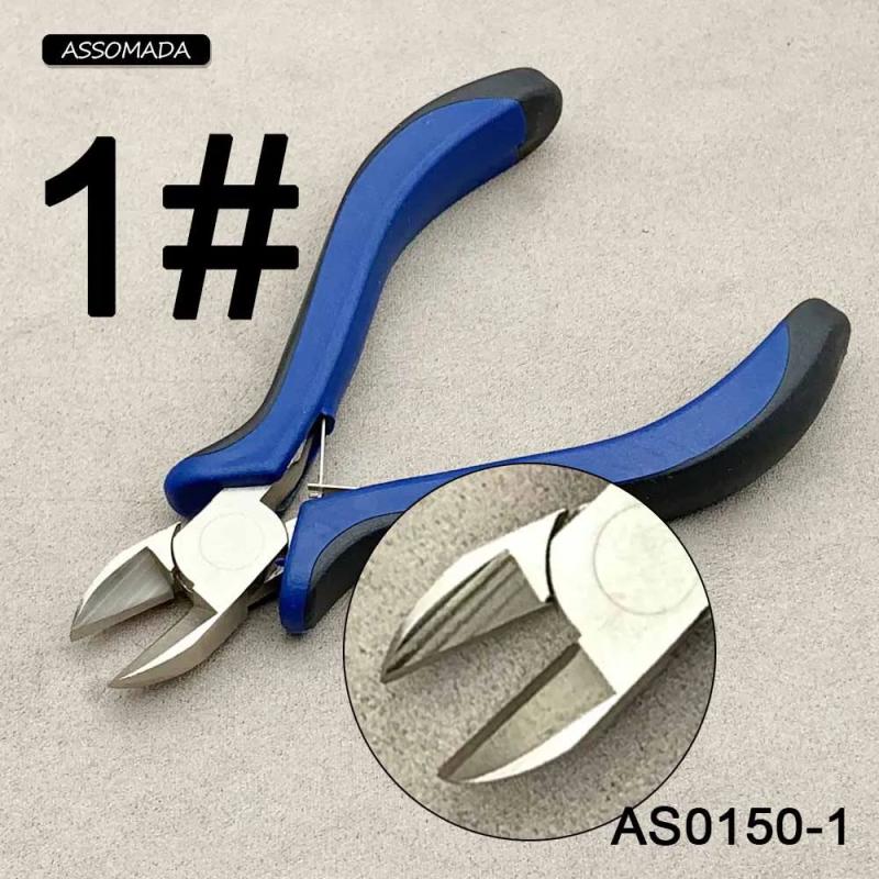 8 Style Stainless Steel Jewelry Pliers Handle Anti-slip Splicing End Cutting Wir