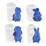 3D Bunny Soap Mold for Epoxy Resin Casting