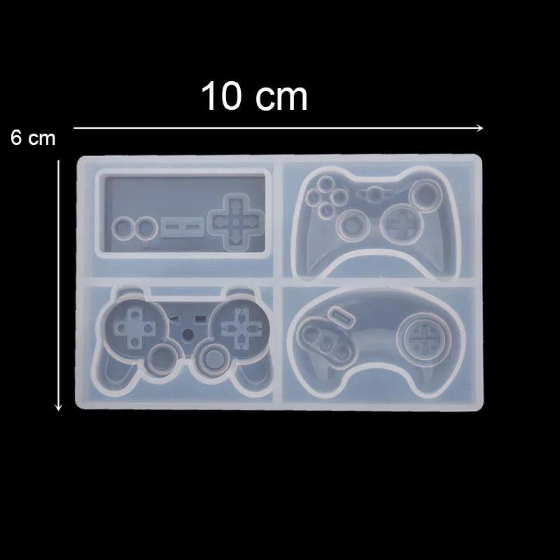 Game Console Silicone Mold for DIY Jewelry Making Keychains