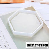 Pentagon Coaster Silicone Mold for Resin Crafts