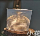 High transparent mini vase epoxy resin mold for jewelry making