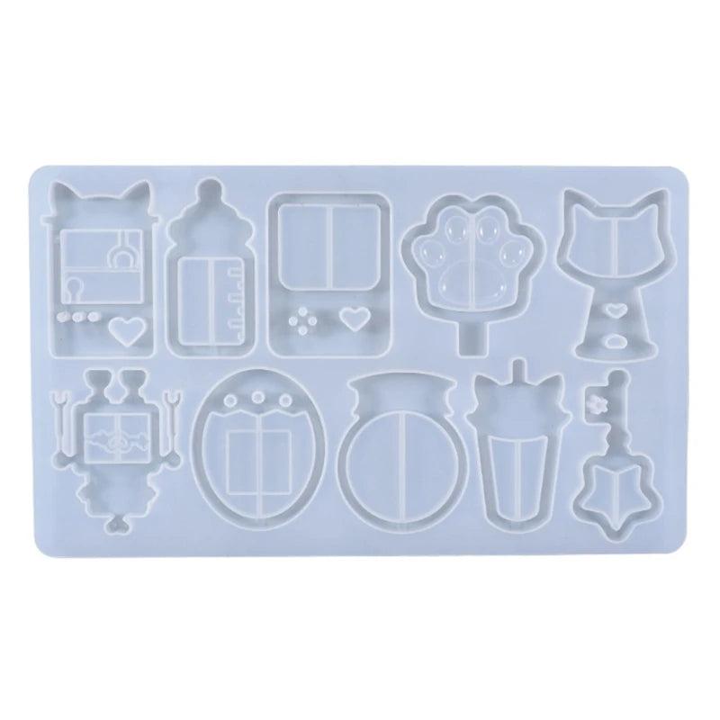 Epoxy Resin Mold Quicksand Shaker Crystal Mo...