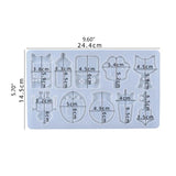 Epoxy Resin Mold Quicksand Shaker Crystal Mo...