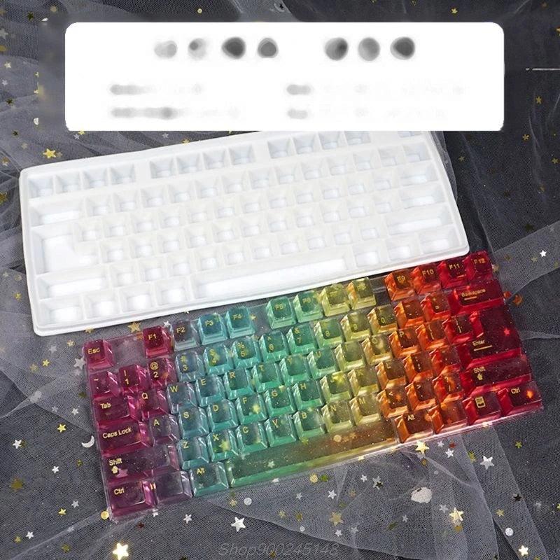 Epoxy Silicone Keycap Mold Marine Life Craft DIY Cat Claw Keyboard Mold