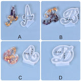 Personalised Alphabet Silicone Mold for Epoxy Resin DIY Jewelry Making