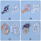 Personalised Alphabet Silicone Mold for Epoxy Resin DIY Jewelry Making