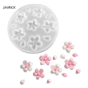 3D Flower Silicone Earrings Resin Mold for DIY Crafts